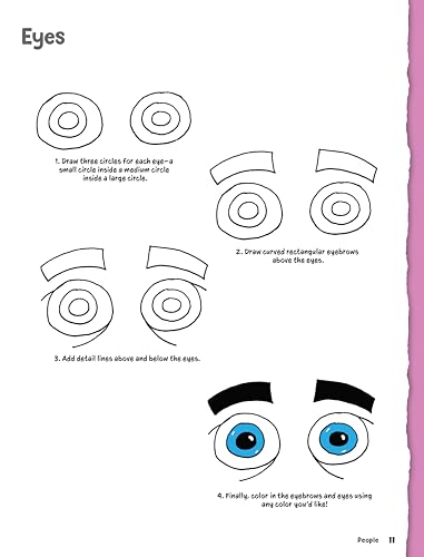 Image of Drawing Cartoons Step-by-Step: 200 Lessons for Drawing Cartoons, Comics, and Graphic Novels Like a Pro (Design Originals) Beginner-Friendly Tutorials from Expert Cartoonist Jerry King