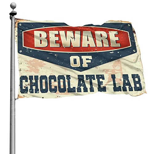 Drapeau de laboratoire marrant pour décoration de chambre de gars COTECI