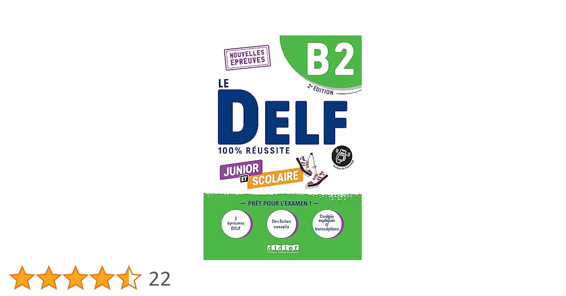 Amazon | Le DELF B2 Junior et Scolaire 100% Reussite