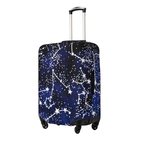 Glow In The Dark Print Luggage Suitcase Covers Elastic Washable Luggage Protector Luggage Covers For Suitcase2