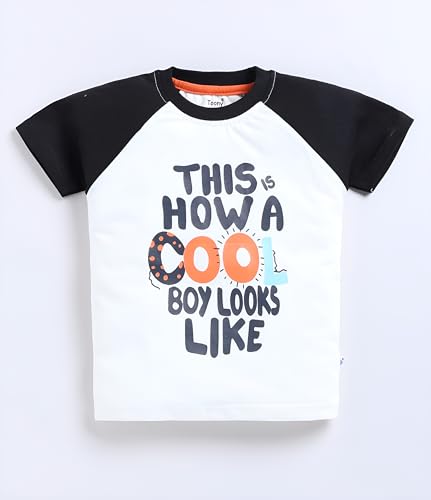 Image of Tonyport Boys Printed T-Shirt & Shorts