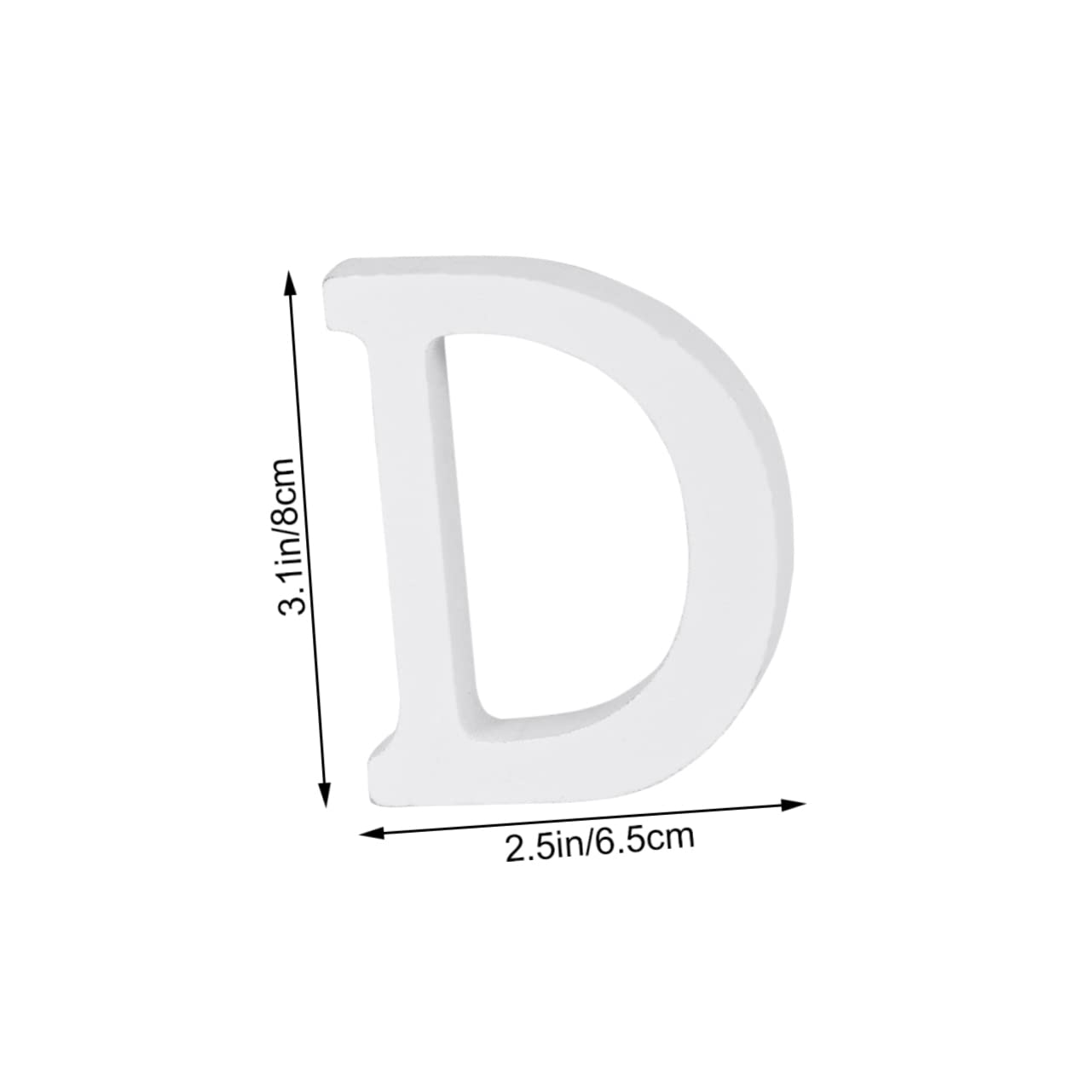 Ciieeo Wood Letter d Decor Large Alphabet Wall Decor DIY Party Letter for Wedding