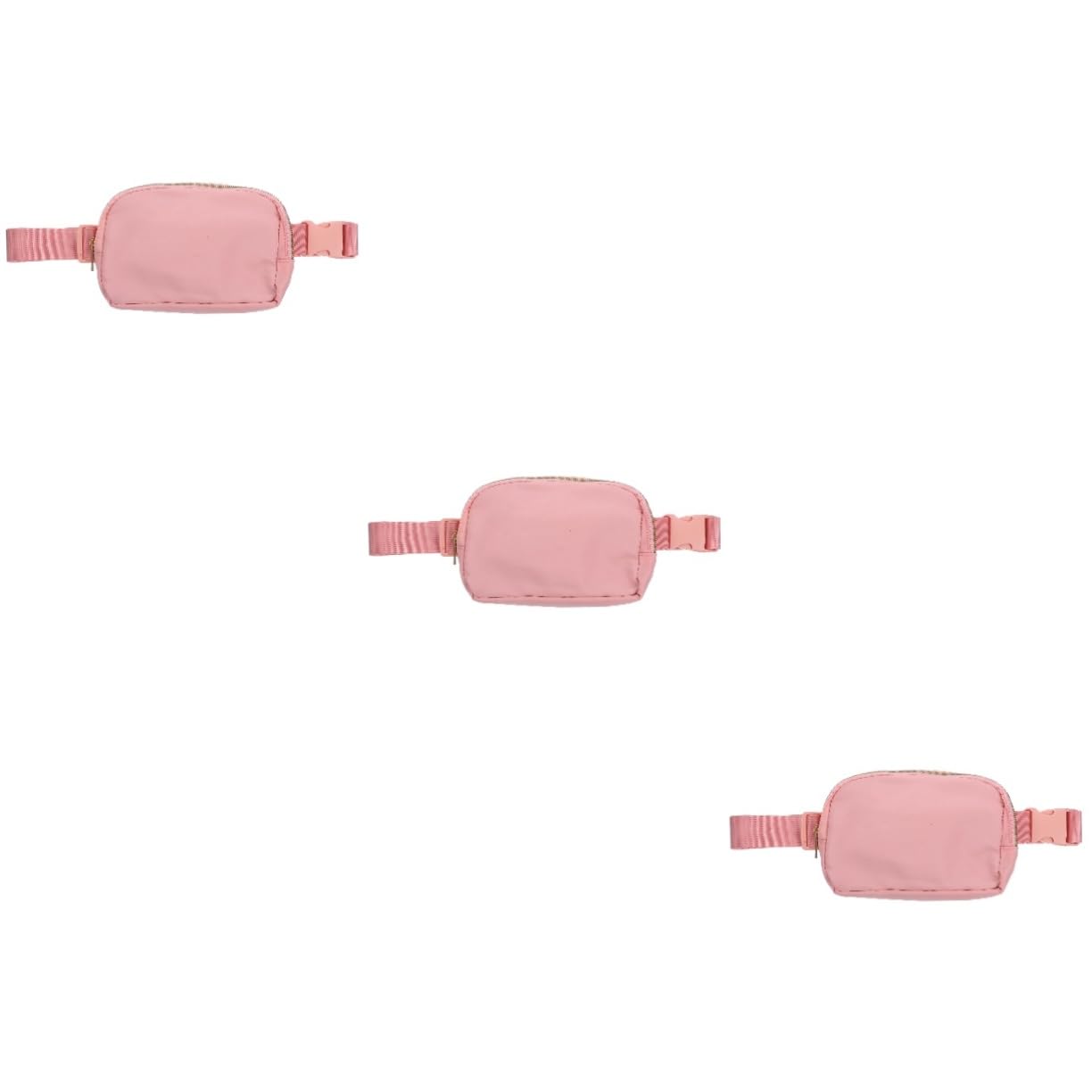 INOOMP 3stücke Fashionable Fanny Pack Für Damen Leichte Und Tragbare Hüfttasche Verstellbarer Bauchgurt Für Sport Wandern Radfahren Und Freizeitaktivitäten