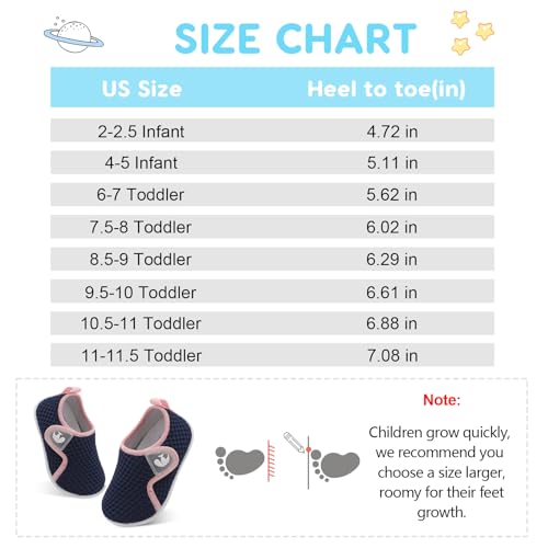 Image of FEETCITY Toddler Walking Shoes Slip On Toddler Shoes Boys Girls Kids Sports Sneakers Casual School Shoes Barefoot Shoes