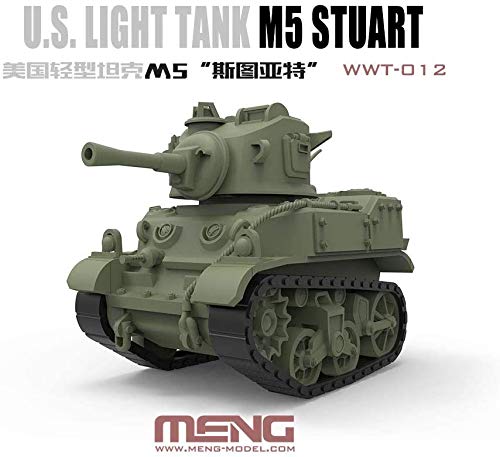 Amazon.com: MNGWWT012 Meng World War Toons - US Light Tank M5