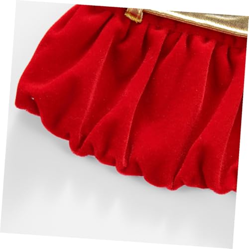 Disfraz Halloween para perro rojo talla M miniatura 4