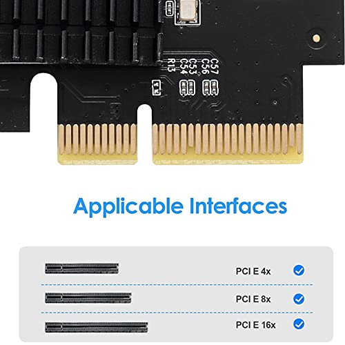 Interface Graphique PCI-E 1 à 4 avec Puce de Gestion USB 3.0 Intégrée Haute Stabilité - 6