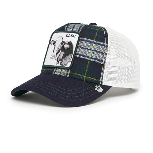 Casquette camionneur pour homme et femme Goorin Bros. Luxury Moon ajustable en mesh noir