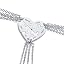 B01.Heart Set of 6-Silver