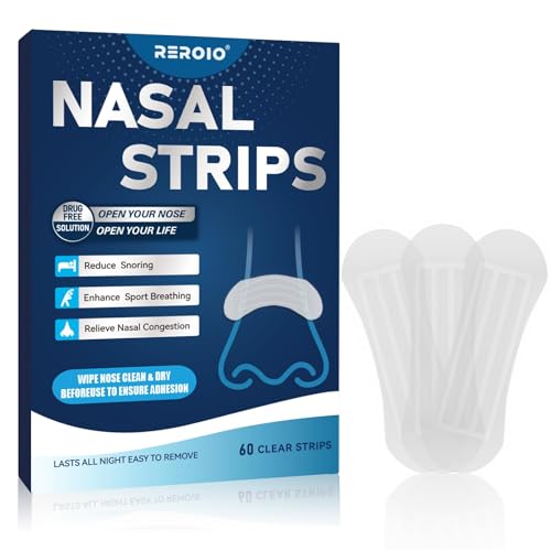 REROIO Nasal Strips for Snoring