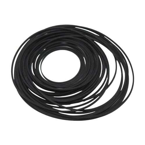 UGPLM 28Pcs Transmission Belt Pulley Rubber Band, Multifuction Engine Drive Belts, Pulley Belts for Airplane Toy RC Toy