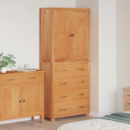 Genérico Conjunto de Muebles de Almacenaje Marrón Madera de ingeniería, Armarios y Almacenamiento Marrón,3328627