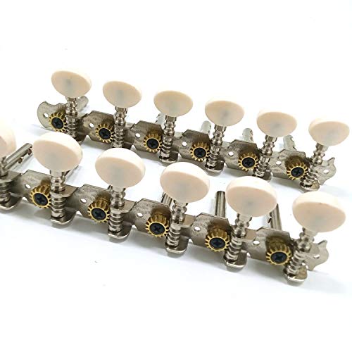 Torribala Embouts d’Accordage pour Guitare Acoustique 12 Cordes Mécaniques Chromées 6L 6R Outils pour Guitare Acoustique Partie Accessoires - Les Beatles, Paul McCartney, John Lennon, RIngo Starr, George Harrison Torribala Embouts d'Accordage pour Guitare Acoustique 12 Cordes Mécaniques Chromées 6L 6R Outils pour Guitare Acoustique Partie Accessoires – Image 3
