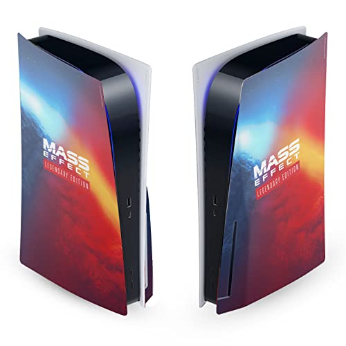 Plaque Frontale Autocollant Mass Effect Vinyle pour Console Sony PS5