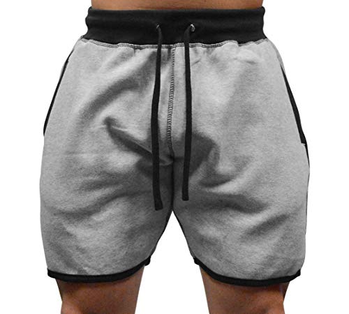 Men's Workout (Tap or Bleed) MMA Sweat Shorts3