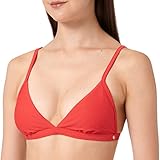Tirantes ajustables Seafolly Essentials Fixed Tri Bra Parte de Arriba de Bikini, Rojo (Chilli Chilli), 85B (Talla del Fabricante: 10) para Mujer