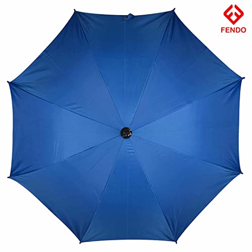 Image of Fendo 23 Inch Wooden Umbrella for Men & Women | Windproof Waterproof Umbrella for Daily Travel & Office Use | Auto Open Stick Umbrellas