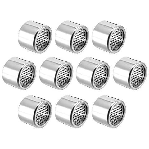 sourcing map 10Stück HK2020 Gezogene Schalen Nadellager 20mm Bohrung Dmr. 26mm OD 20mm Breite DE de Cover