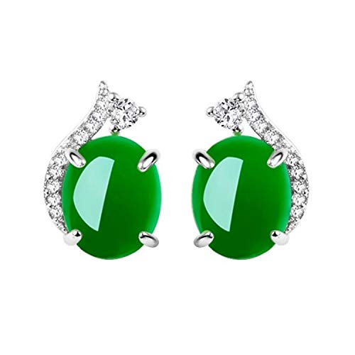 Boucles d'oreilles Calcédoine et jade vert : le cadeau précieux pour célébrer une femme unique