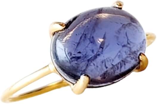 天然 アイオライト リング レディース 指輪 天然石 3月 誕生石 お守り 誕生日プレゼント 女性 ブランド 1.56カラット 天然石 ミスティックトパーズ リング 指輪 レディース