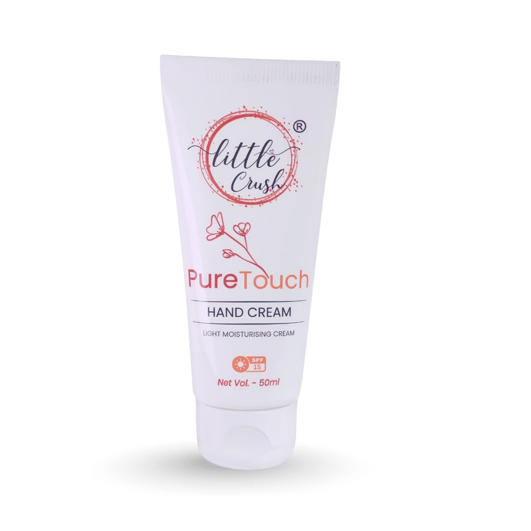 Little Crush PureTouch Hand Cream | with SPF 15, Non-Sticky Moisturizer, Light Formula, UV Protection | 50ml-image-18
