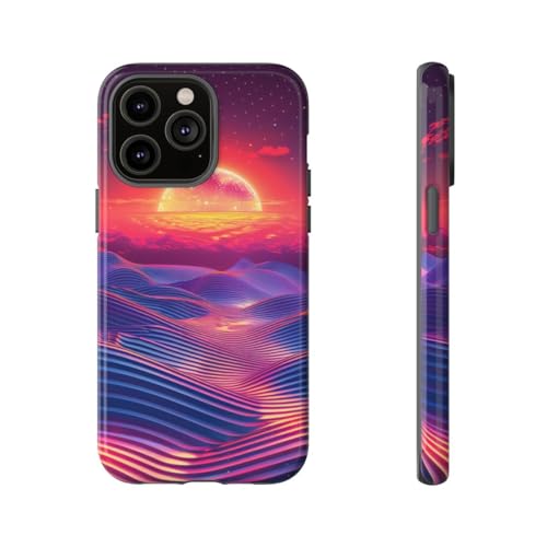 Coque iPhone 14 Pro Max bleu rigide pour protéger des chocs avec style