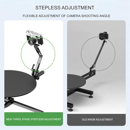 Image of 360 Spinning Camera Rig Video Rotating Platform Professional Video Equipment Panoramic Rotating Shooting Stage with Device Security Lock