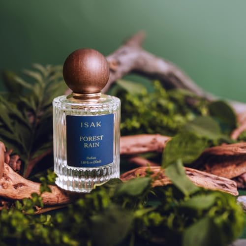 Image of ISAK Forest Rain Unisex Perfume | Eau de Parfum | Premium Perfumes for Men, Women | Petrichor, Lemon, Lilac | Fresh, Long Lasting, Travel Size - 50ml