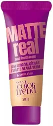 Base Líquida Matte Real Color Trend 140Q - A Prova D'água - Avon