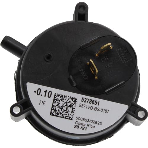 9371VO-BS-0187 - OEM Upgraded Furnace Air Pressure Switch Replaces MPL