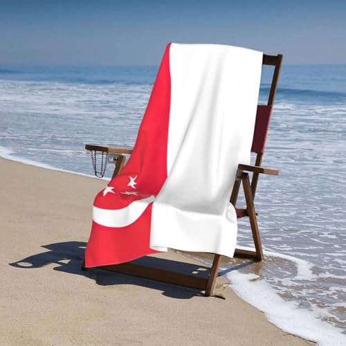 Serviette de bain microfibre douce grand format Singapour anti humidité - 5