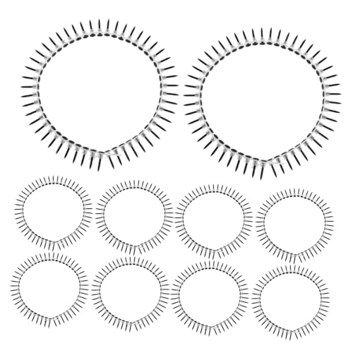 SEWACC Sturdy Chain Strap Screws 1000pcs Drywall and Stucco Screws with Push Pins Heavy Duty Hardware Kit for Furniture and Picture Frames