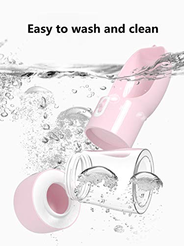 Dog Travel Water Bottle,Portable Dog Water Bottle Pet Drinking Bottle Drink Cup Dish Bowl Dispenser for Walking… - Image 6