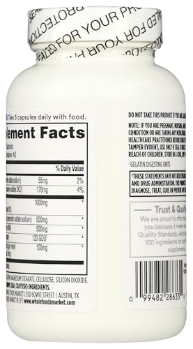 365 by Whole Foods Market, Glucosamine Chondroitin and MMS, 120 Capsules - image 2