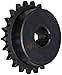 Martin Roller Chain Sprocket, Bored-to-Size, Type B Hub, Single Strand, 40 Chain Size, 0.5" Pitch, 22 Teeth, 1" Bore Dia., 3.778" OD, 2.875" Hub Dia., 0.284" Width
