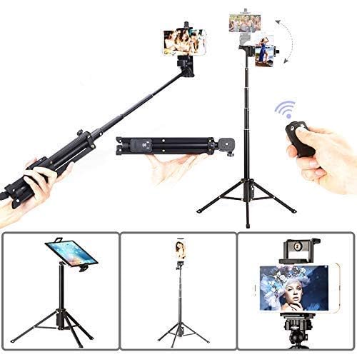 Image of Shahn Camera Stand Clip Bracket Holder Tripod Monopod Mount Adapter for Mobile Phone (Mobile & Tablet Holder)