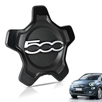 Für 500x Radabdeckung Hup Trim, Einteilige Radabdeckung 500x, Nabenabdeckung 500x, Zubehör 500x Upgrade 735626312, 735626311 Ersatz für 500x (Schwarz)