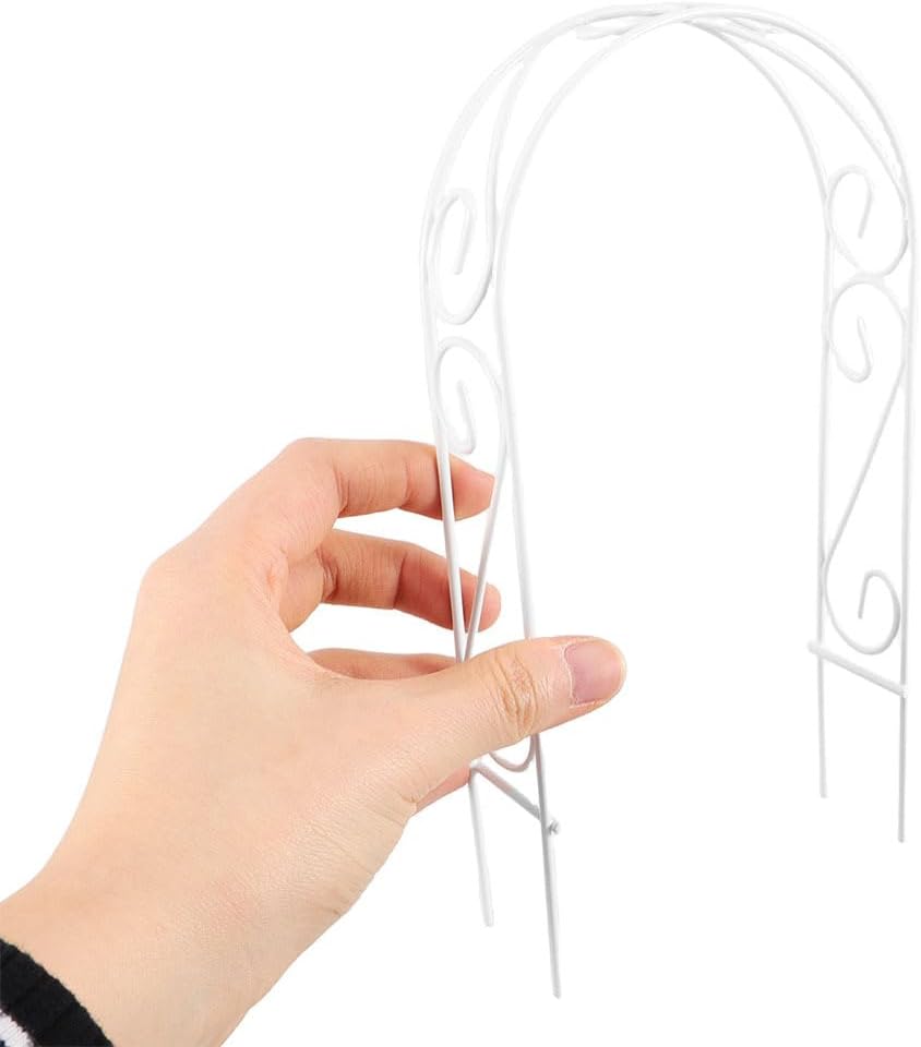 SOIMISS Dollhouse Miniature Scene Model Mini Iron Archway 7.87 X3.94