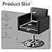 LOUVIXA Barber Chair for Hair Stylist, Height Adjustable Hydraulic Hair Salon Chair, 360 Degrees Rotation, Multi-Function Shampoo Chair for Salon Home Barbershop, Black
