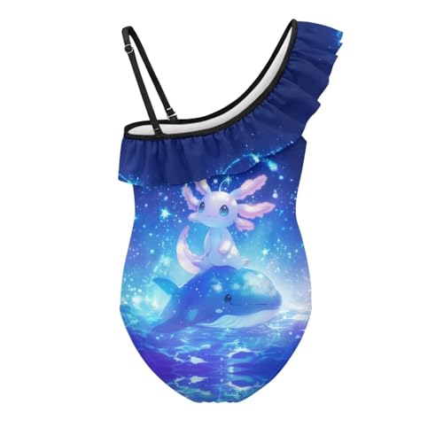 Image of Yzaoxia Girls Swimsuits One Piece Bathing Suit Sleeveless Gymnastics Swimwear for Kids 3-14Y