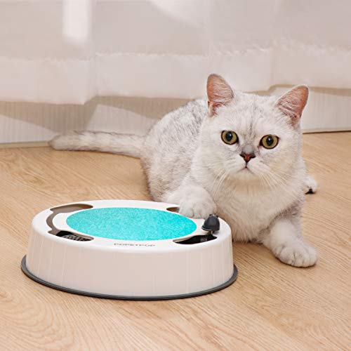 Electronic Mouse Cat Toy Interativo Pet Cat Teaser Hide and Seek Brinquedo de caça com mouse eletrôn