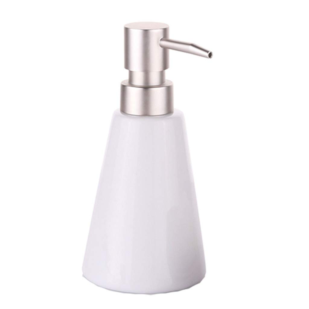 Dispenser di sapone – Dispenser per sapone liquido, dispenser per sapone liquido, dispenser per sapone liquido, dispenser per lozioni in ceramica, per cucina, bagno, bagno