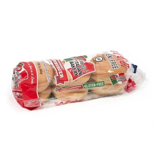 Rotellas Gluten Free Hamburger Bun, 4 inch - 6 per pack -- 12 packs per case.