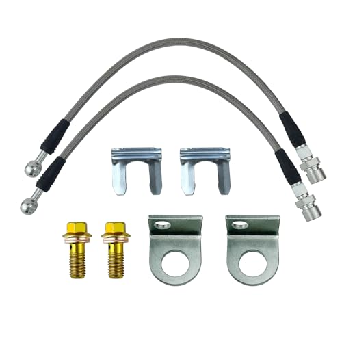 Stainless Steel Brake Hose Kit for GM Metric Brake Vehicles ALL42032