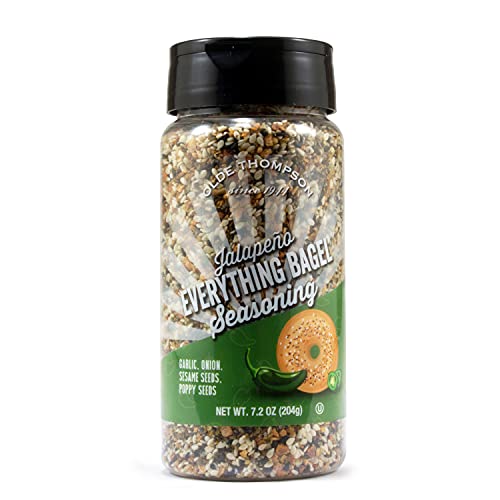 Olde Thompson Everything Bagel Seasoning With Jalapeno, Spice And Seasoning Blend 7.2 oz