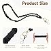 VIVIDLY Lanyard-Elastic Hair Tie for Id Badge, Cute Teacher Lanyard, Retractable Clip for Women Card Holder Keychain Wallet