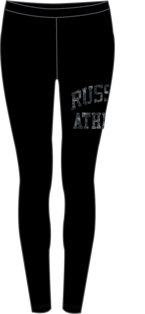Russell Athletic Women's Black A21172-Io-099 Leggings Leggings Size Xl