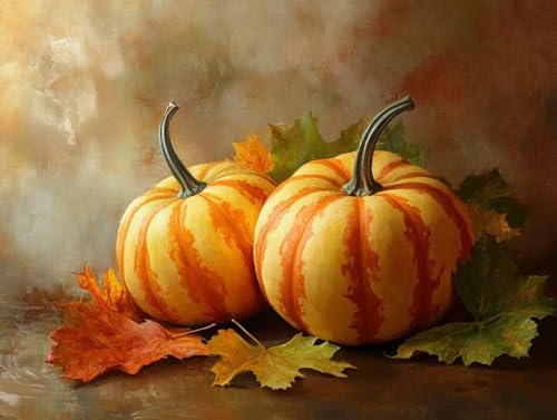 Pintar con numeros adultos calabaza para relajarse y liberar el estres