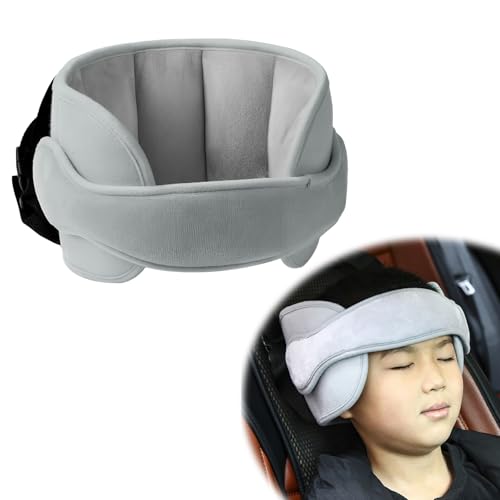 Siège Auto pour Enfant Appuie-tête Réglable, Bébé Support de Tête de Voiture, Soulagement du Cou du Siège de Voiture de Sécurité, Bande de Soutien...