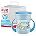 NUK Mini Magic Cup Trinklernbecher | auslaufsicherer 360°-Trinkrand | ab 6 Monaten | praktische Griffe | BPA-frei | 160 ml | blau